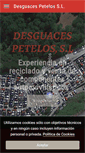 Mobile Screenshot of desguacespetelos.com